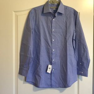 Perry Ellis portfolio slim fit buttondown shirt